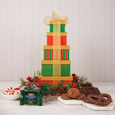 gift towers for christmas